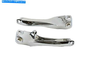 N[p[c ChromeqtbgybO}EgZbg̓n[[ - _rbh\ɃtBbgtBbg Chrome Passenger Footpeg Mount Set fits Harley-Davidson