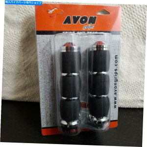 N[p[c VGC{N[U[I[goCObv - MT-AIR-90-CH - GANbV1 "o[N NEW Avon Cruiser Motorcycle Grips - MT-AIR-90-CH - Air Cushioned 1" Bars Chrome