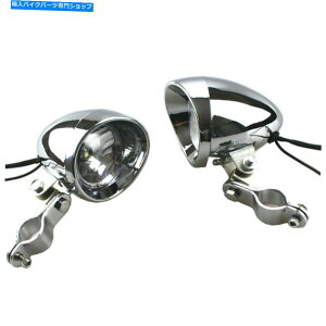 N[p[c K[ho[`[u}EguPbgtĂ镁ՓI12V LED̃tHOvCgX|bgv Universal 12V LED Fog Light Passing Spot Lamp With Guard Bar Tube Mount Bracket