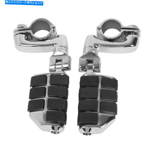 �N���[���p�[�c ���ՓI��1 1/4 32mm�̍������H���̃y�O�̋x�݃����O�}�E���g�t�B�b�g�n�[���[�z���_�V���� Universal 1 1/4 32mm Highway Foot Peg Rest Long Mount Fit For Harley Honda New�y���s�A���i�z