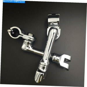 �N���[���p�[�c Honda Goldwing VTX1300 Shadow Valkyrie Trie�̂��߂̃N���������O�y�O�}�E���g�L�b�g1.5  Chrome Long Peg Mounting Kit 1.5for Honda GoldWing VTX1300 Shadow Valkyrie Tri�y���s�A���i�z