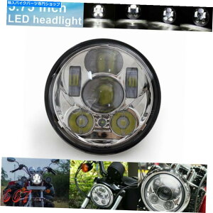 N[p[c 5.75 "n[[X|[cX^[1200 883vWFN^[̃wbhCĝ߂LEDI[goC̃wbhCg 5.75" LED Motorcycle Headlight For Harley Sportster 1200 883 Projector Headlight
