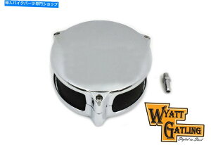 N[p[c Wyatt Gatling Chrome Deco Air CleanerAZuFits Harley-DavidsontBbg Wyatt Gatling Chrome Deco Air Cleaner Assembly fits Harley-Davidson