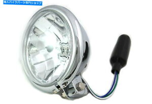 N[p[c 5-3 / 4 "EhwbhvN[tBbgn[[ - _rbh\ 5-3/4" Round Headlamp Chrome fits Harley-Davidson