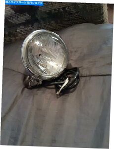 N[p[c DS-280091DRAG SPERITIES HARLEY-DAVIDSON 12VV[r[X|bgvN[NOS DS-280091Drag Specialties Harley-Davidson 12V Sealed Beam Spot Lamp Chrome NOS