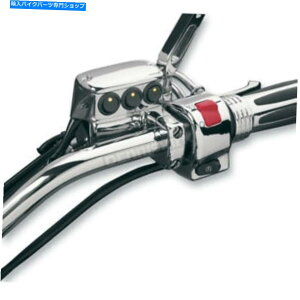 N[p[c Chrome Chrome LEDNb`TChXCb`ubNAZu\ - 52-605LA Show Chrome Chrome LED Clutch-Side Switch Block Assembly - 52-605LA