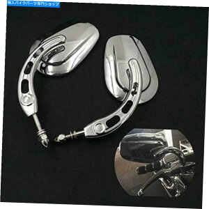 N[p[c HTTMT MT398A-CD ChromerbOTCh~[1984Upn[[_... HTTMT MT398A-CD Chrome Big Side Mirrors Compatible with 1984 and up Harley Da...
