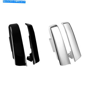 N[p[c tF_[ThobOpľő̃Xgbv̓n[[c[O14-21N/ubN Fender Saddlebag Panels Solid Strips Fit For Harley Touring 14-21 Chrome/Black