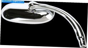 N[p[c I[goC̋̃[ỸEFjgN[̑ȉ~̒ZÊ˂ Russ Wernimont Chrome Oval Short Right Hand Side Screw in Motorcycle Mirror