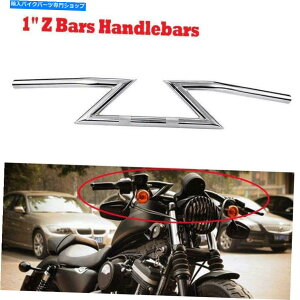 N[p[c ChromeI[goChbOZo[1 "n[[X|[cX^[_Ci{o[p1"C`nho[ Chrome Motorcycle Drag Z-Bars 1" Inch Handlebar for Harley Sportster Dyna Bobber
