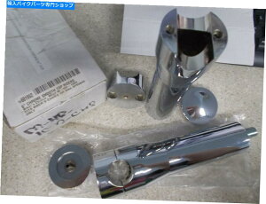 N[p[c NOS DNAXvON[XbggbvCU[Zbg6 "M-HR-1002 NOS DNA Springe Chrome Smoth Top Riser Set 6" M-HR-1002