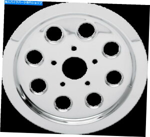 N[p[c hbOXyV[N[AE^[Av[[CT[g91-03n[[_rbh\X|[cX^[ Drag Specialties Chrome Outer Rear Pulley Insert 91-03 Harley Davidson Sportster