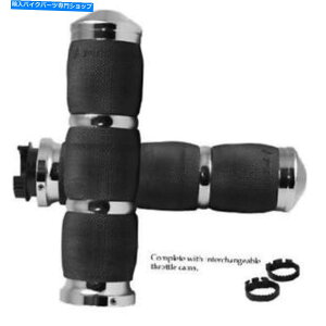 N[p[c [gNH[^[I[goCN̂߂̋CNbVObvMT-AIR-90-CH Air Cushioned Grips for Metric Motorcycles Chrome #MT-AIR-90-CH
