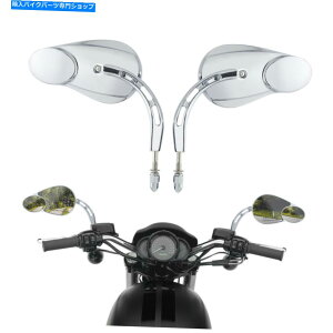 N[p[c Harley Touring Electra Glide Road Kinĝ߂̃N8mmXvbgrW~[ Chrome 8mm Split Vision Mirrors Fit For Harley Touring Electra Glide Road King