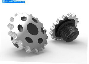 N[p[c XvPbgKXLbvZbgroĂȂNtBbgn[[_rbh\ Sprocket Gas Cap Set Vented and Non-Vented Chrome fits Harley-Davidson