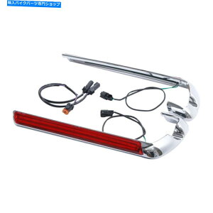 N[p[c ԃYThobOLEDTCh}[J[CgtBbgn[[GNgOChLO14+ Red Lens Saddlebag LED Side Marker Light Fit Harley Electra Glide King 14+