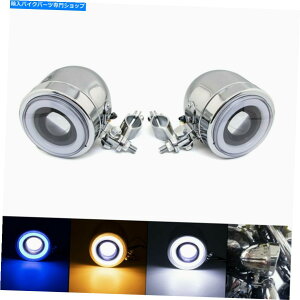 N[p[c LEDʉ߃X|bgtHOCgW /[P[WK[ho[`[u}EguPbgNv Metal LED Passing Spot Fog Light W/ Roll Cage Guard Bar Tube Mount Bracket Clamp