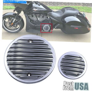 �N���[���p�[�c ���ׂĂ̏������f���̂��߂̕č��̃G���W���X�e�[�^�J�o�[03-17���Rv�c�C���G���W���N���� US Engine Stator Cover For ALL VICTORY Models 03-17 Freedom V-Twin Engine Chrome�y���s�A���i�z