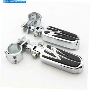 �N���[���p�[�c Honda Shadow 600 750 1100 VTX 1300 1800�̂��߂�Chrome�������H����PEGS�}�E���g�N�����v Chrome Highway Foot Pegs Mount Clamp For Honda Shadow 600 750 1100 VTX 1300 1800