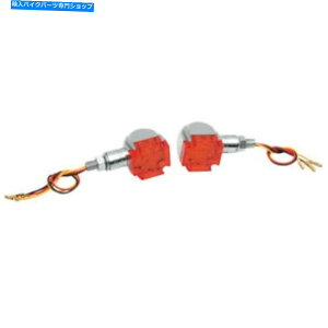 N[p[c Emgo}^}[J[LEDCgNW /Yi61-99155j Emgo Maltese Marker LED Lights Chrome w/Red Lens (61-99155)