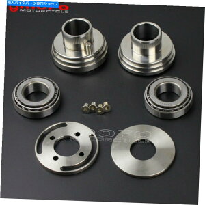 N[p[c 1ZbgXeX|t[lbNJbvtH[N̓n[[̂߂̒~ 1 Set Stainless Steel Frame Neck Cups Integrated Internal Fork Stops For Harley