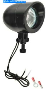 クロームパーツ Show Chrome 16-104ABKミニドライビングライトブラックハロゲン Show Chrome 16-104ABK Mini Driving Lights Black Halogen