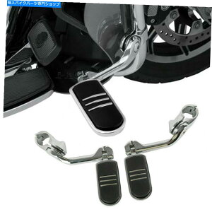 �N���[���p�[�c �n�[���[�N���[���I�[�g�o�C1-1 / 4 "�����O�n�C�E�F�C�t�b�g�y�O�t�b�g���X�g�G���W���o�[ For Harley Chrome Motorcycle 1-1/4" Long Highway Foot Pegs Footrest Engine Bar