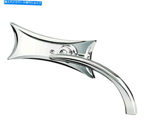 N[p[c Arlen Ness}CN~[4_NEi13-417j Arlen Ness Micro Mirror Four Point Chrome Right (13-417)