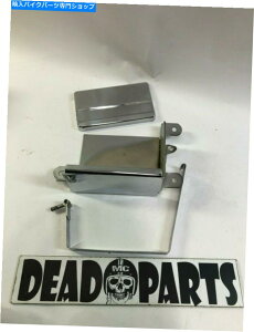 N[p[c n[[N[3 PCobe[gCJo[XgbvLbg Harley chrome 3 pc battery tray cover strap kit