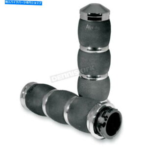 N[p[c GC{ObvN[GANbVObv - AIR-90 Avon Grips Chrome Air Cushioned Grips - AIR-90