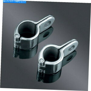 N[p[c 1C`GWK[h܂̓`[u1002pNbL[N[}OiNCbNNv KURYAKYN CHROME MAGNUM QUICK CLAMPS FOR 1 INCH ENGINE GUARDS OR TUBING PAIR 1002
