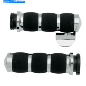 N[p[c GC{GANbVObvW /Xbg{XN[iAIR-90-CH-FLY-Bj Avon Air Cush Grips w/Throttle Boss Chrome (AIR-90-CH-FLY-B)