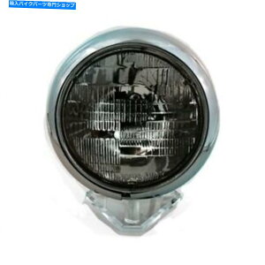 �N���[���p�[�c Wyatt Gatling Chrome 12V���E���h7�C���`�B�w�b�h���C�g - 33-0020 Wyatt Gatling Chrome 12V Round 7 in. Headlight - 33-0020�y���s�A���i�z