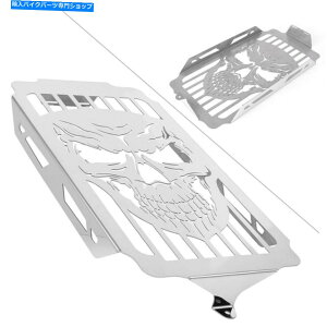 N[p[c z_VT1100VhE/Xsbg/ZCo[̂߂̃XJX^C̃WG[^[K[hJo[veN^[ Skull Style Radiator Guard Cover Protector for Honda VT1100 Shadow/Spirit/Sabre