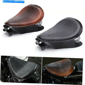 N[p[c n[[X|[cX^[{o[`bp[̂߂̃I[goC\̍Ȃ̏tƃuPbgx[X Motorcycle Solo Seat Spring & Bracket Base For Harley Sportster Bobber Chopper