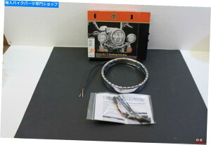 �N���[���p�[�c Harley-Davidson New 7 "Electra Glo Light Ring Chrome '97 -17 Fl Suspails Harley-Davidson NEW 7" Electra Glo Light Ring Chrome '97-17 FL Softails