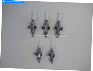N[p[c 5 xK\^bv1/4 "x 1/8"N[bL^JBSAȂ - wholesale 5 X PETROL TAP 1/4"x1/8" CHROME PLATED BRASS Fits BSA TRIUMPH Etc -WHOLESALE