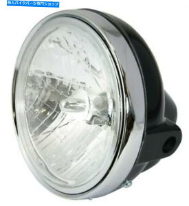 N[p[c oCNITjo[T7 "nQwbhCgubNN[TCh}Eg12V 25 / 35W Bike It Universal 7" Halogen Headlight Black Chrome Rim Side Mount 12V 25/35W