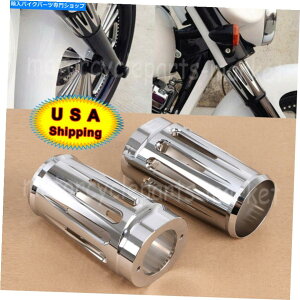 �N���[���p�[�c 1pair CNC�t�H�[�N�u�[�g�X���C�_�[�J�o�[�J�o�[�J�o�[�J�o�[�J�����c�[�����OFlhtk Fltrx 1Pair CNC Fork Boot Slider Cover Cow Chrome For Harley Touring FLHTK FLHTC FLTRX�y���s�A���i�z