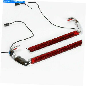 N[p[c Pair Saddlebag LedTCh}[J[Cgn[[Xg[g2014Abv Pair Saddlebag LED Side Marker lights &harness For Harley Street 2014-UP