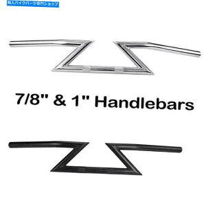 クロームパーツ 1 ''&7/8 "オートバイハンドルバーズzドラッグバーホンダヤマハスズキ 1'' & 7/8" Motorcycle Handlebars Z Drag Bars For Harley Honda Yamaha Suzuki