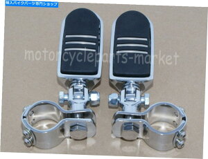 N[p[c Chrome Streamliner Highway Crach BartbgyO}Eg32mm 1 1/4 "GWK[h Chrome Streamliner Highway Crach Bar Foot Pegs Mount 32mm 1 1/4" Engine Guard