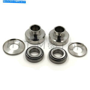 N[p[c N[lbNJbvJbvZbgTimkenxAOpn[[`bp[{o[JX^12253 Chrome Neck Cups Cup Set Timken Bearings For Harley Chopper Bobber Custom 12253