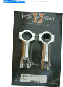 N[p[c 1 1/4NbVN[bLrbgn[[hbT[obOpnCEFCyO}Eg Hi-way Peg Mounts for 1 1/4 Crash Chrome Plated Billet Harley Dresser Baggers