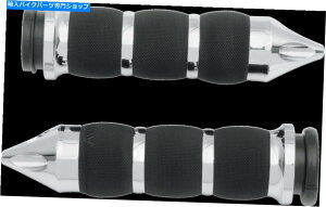 N[p[c Avon Grips ChromeGANbVXpCNObvGRIPS AIR-90-CH-FL-SP Avon Grips Chrome Air Cushion Spike Grips AIR-90-CH-FL-SP