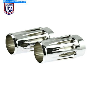 N[p[c 2{NtH[Nu[cXC_[Jo[tBbgn[[c[OOChth1984-2020 2X Chrome Fork Boot Slider Cover Fit For Harley Touring Glide FLHTK 1984-2020