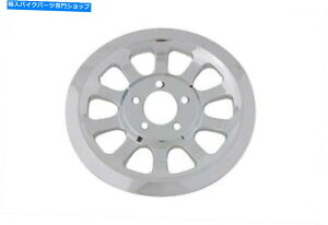 N[p[c V-Twinɂn[[_rbh\̂߂̊Ov[[Jo[66N Outer Pulley Cover 66 Tooth Chrome for Harley Davidson by V-Twin