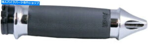 N[p[c AVON CC-85-CH-SPK-FLJX^R^[ObvXpCNW / F-B-WXbgN AVON CC-85-CH-SPK-FL Custom Contour Grips Spike W/F-B-W Throttle Chrome