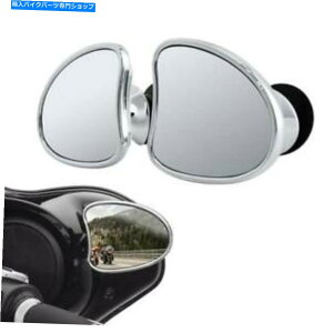 �N���[���p�[�c Harley Ultra Limited Street Glide�̃y�A�����\�ȃN���A�N���[���T�C�h�~���[ Pair Adjustable Clear Chrome Side Mirrors For Harley Ultra Limited Street Glide�y���s�A���i�z