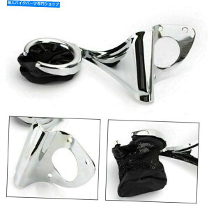 �N���[���p�[�c ���A�̏�q�̈��ݕ��J�b�v�z���_�[�N�����t�B�b�g���H�O���C�h�G���N�g���O���C�h2016-19 A1 Rear Passenger Drink Cup Holder Chrome Fits Road Glide Electra Glide 2016-19 A1